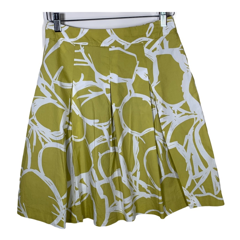 H&M Womens Skirt A Line Flare Pleats Bottoms Work - Picture 4 of 11